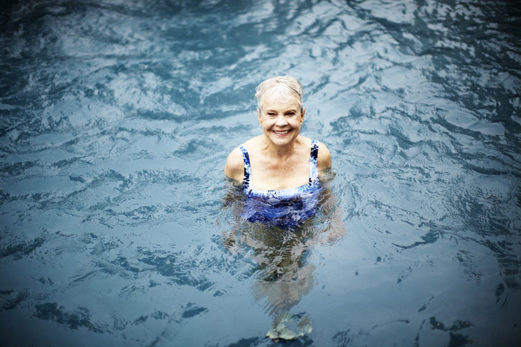 Maralyn in the Pool
