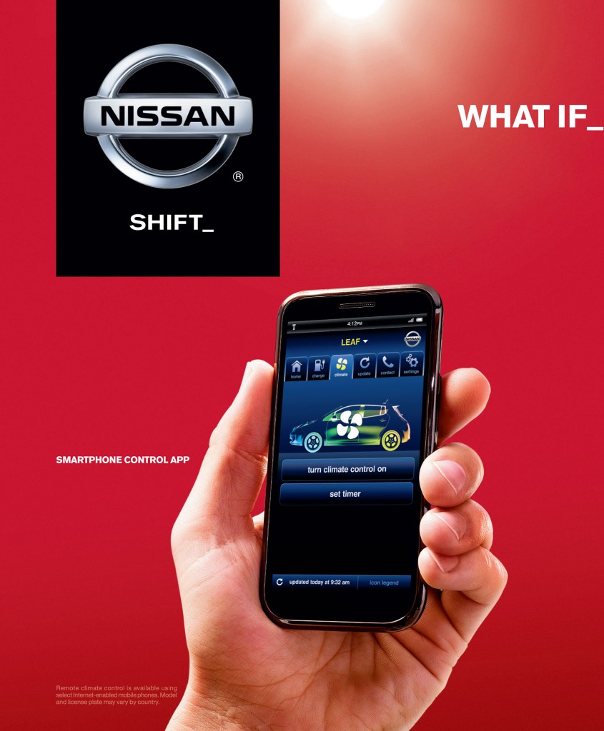 nissan smartphone control app
