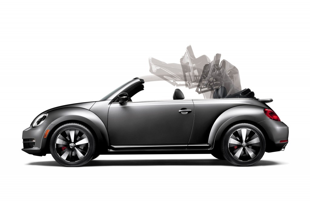 vw bettle cabrio profile