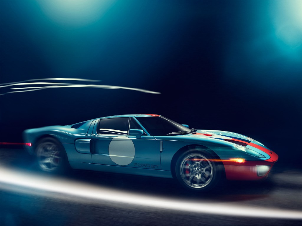ford GT profile