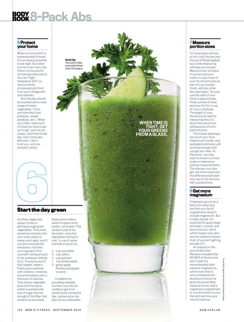 Men's Fitness USA - September 2013