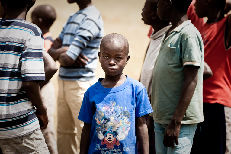 Rwanda Soccer Crowd
